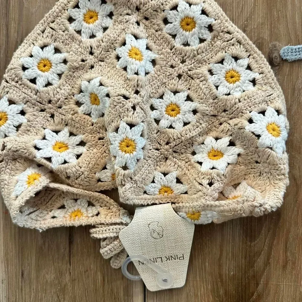 Festival/ Boho Crochet Head Scarves